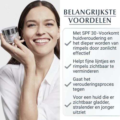Eucerin Hyaluron-Filler 3x Effect Dagcrème SPF30 Anti Age en Rimpels 50ml
