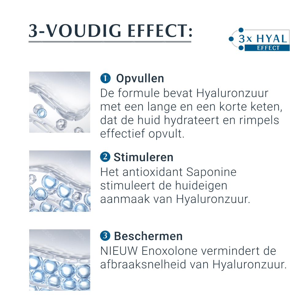 Eucerin Hyaluron-Filler 3x Effect Dagcrème SPF30 Anti Age en Rimpels 50ml