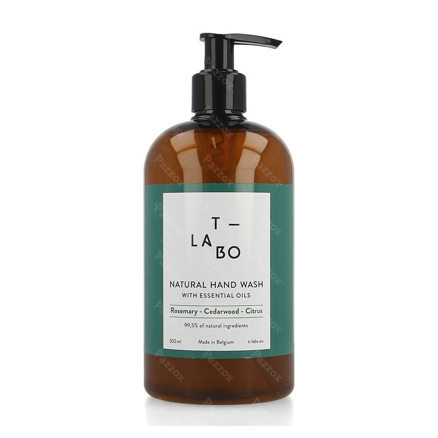 T Labo Nat. Handzeep Rozemarijn Ceder Citrus 500ml