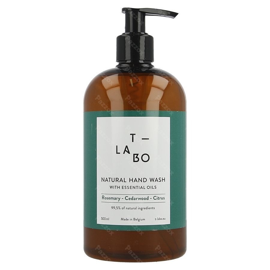 T Labo Nat. Handzeep Rozemarijn Ceder Citrus 500ml