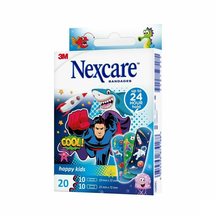 Nexcare Happy Kids Boys 20
