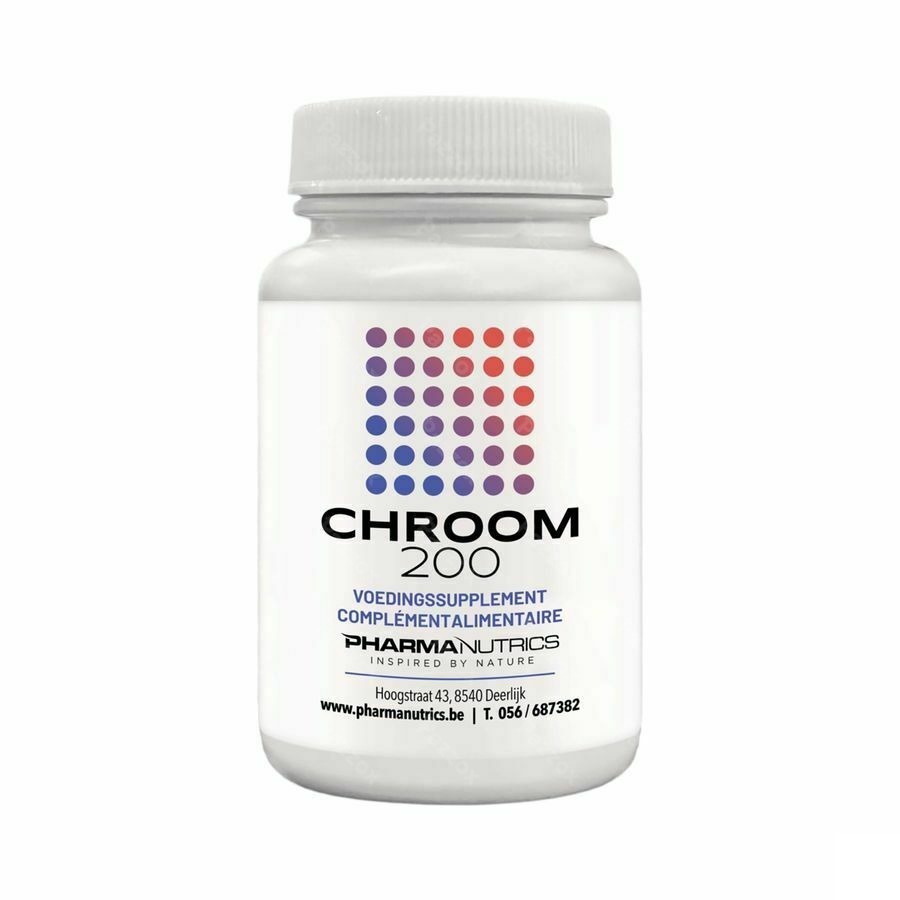 Chroom 200 Picolinaat Tabl 60 Pharmanutrics