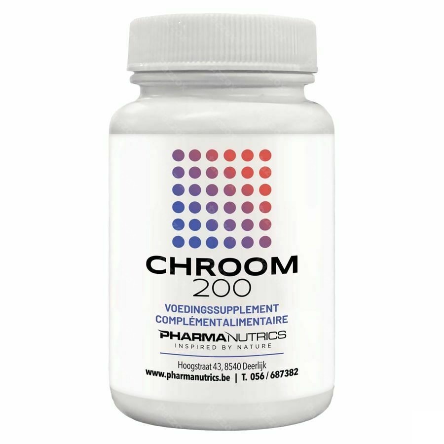 Chroom 200 Picolinaat Tabl 60 Pharmanutrics