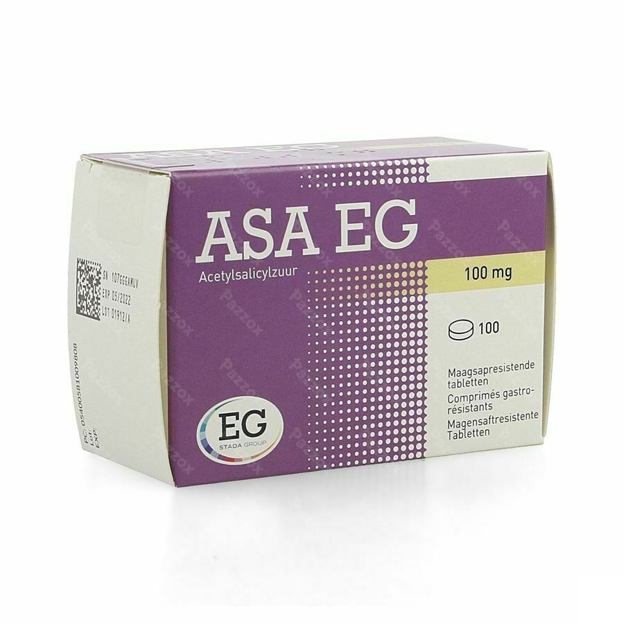 ASA EG 100mg 100 Tabletten