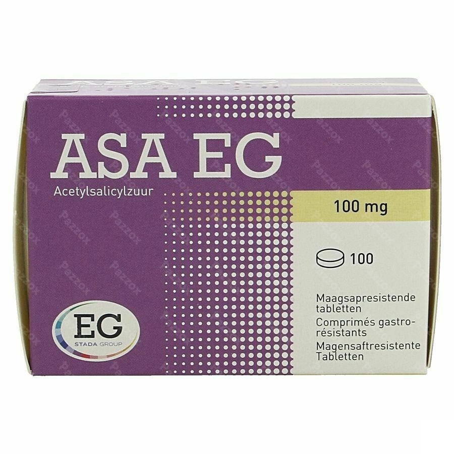 ASA EG 100mg 100 Tabletten