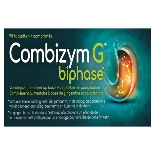 Combizym G Biphase 90 Tabletten kopen - Pazzox, online apotheek