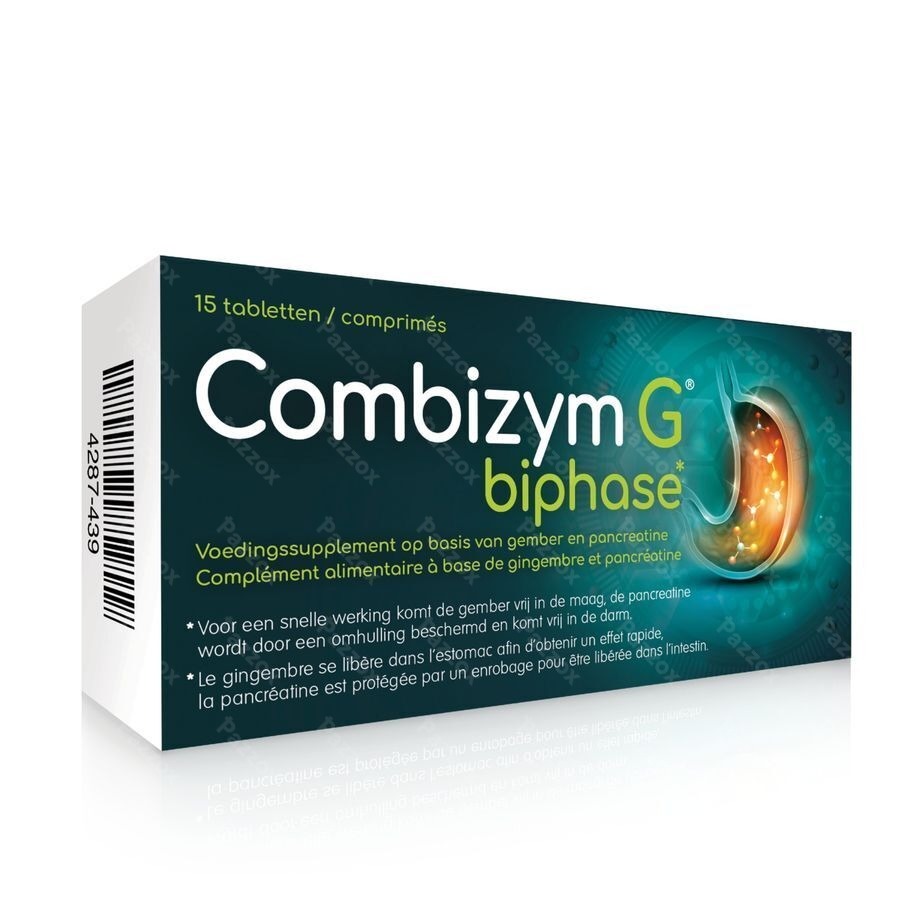 Combizym G Biphase 15 Tabletten
