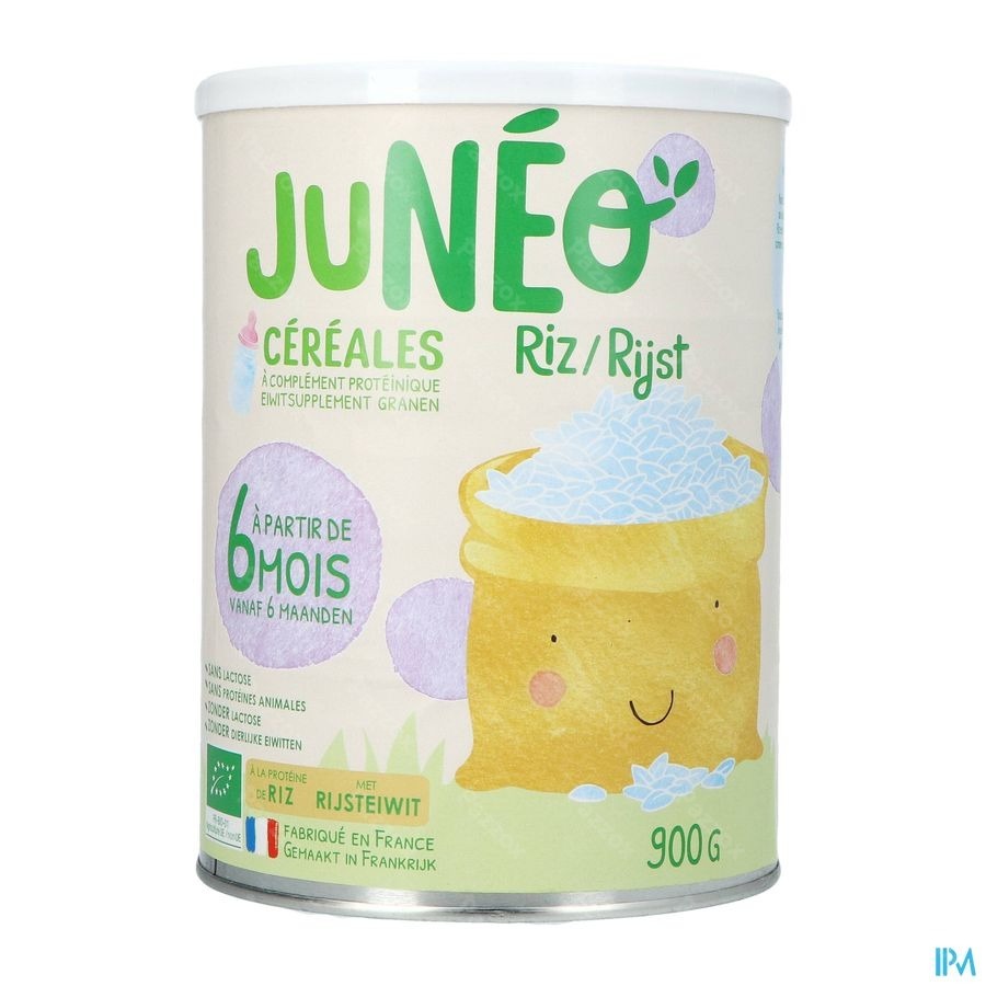 Juneo Rijstgranen + Eiwitsupplement 900g