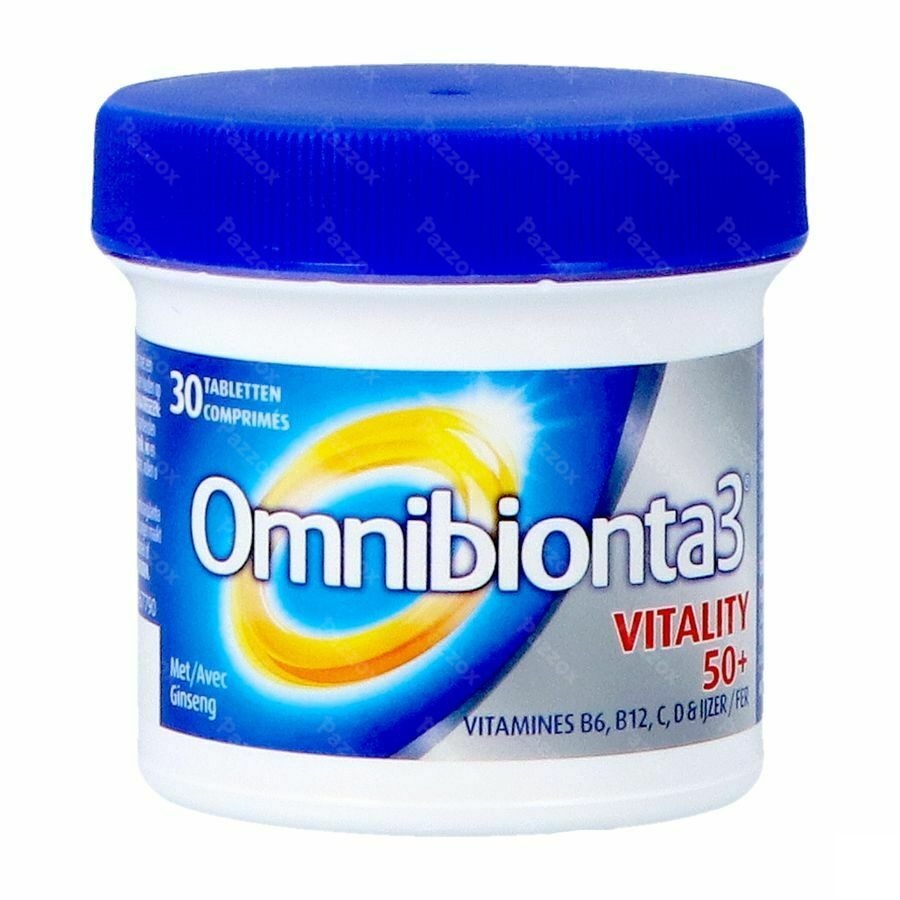 Omnibionta3 Vitality 50+ 30 Tabletten