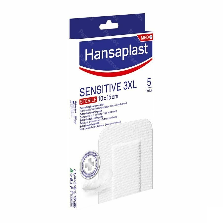 Hansaplast Sensitive 3xl 5
