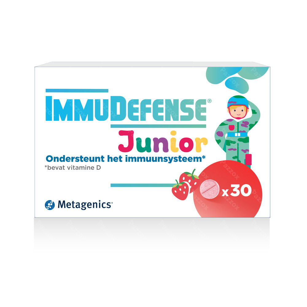 Metagenics ImmuDefense Junior 30 kauwtabletten