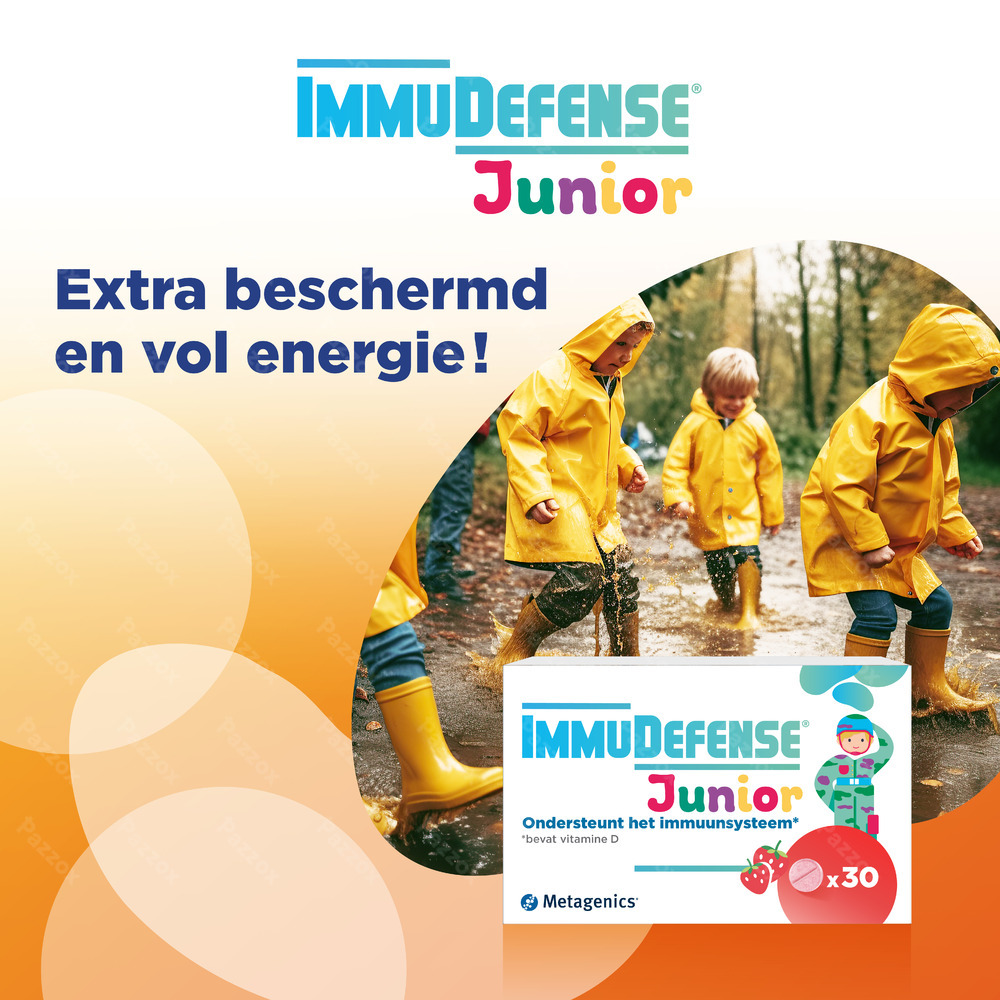 Metagenics ImmuDefense Junior 30 kauwtabletten