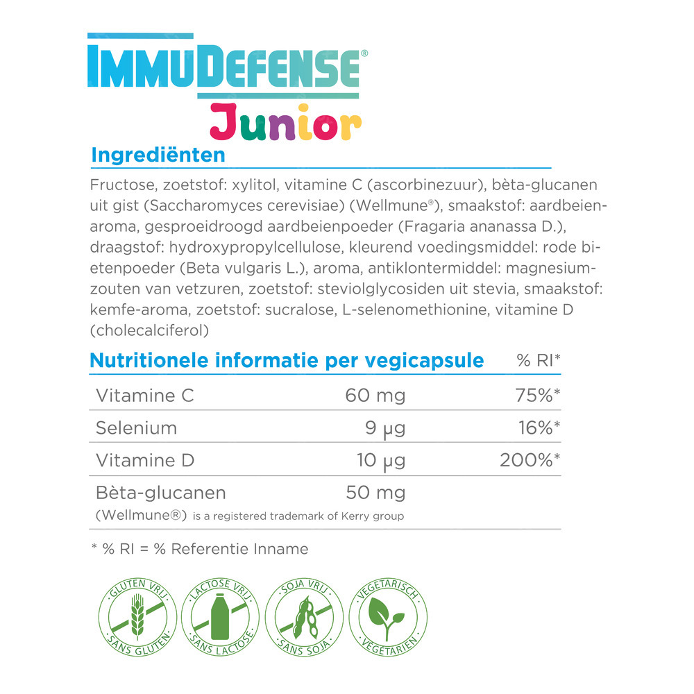 Metagenics ImmuDefense Junior 30 kauwtabletten