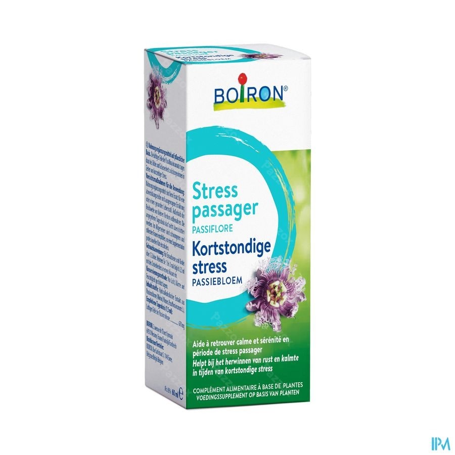 Boiron Passiebloem Voedingssupplement Kortstondige Stress 60ml