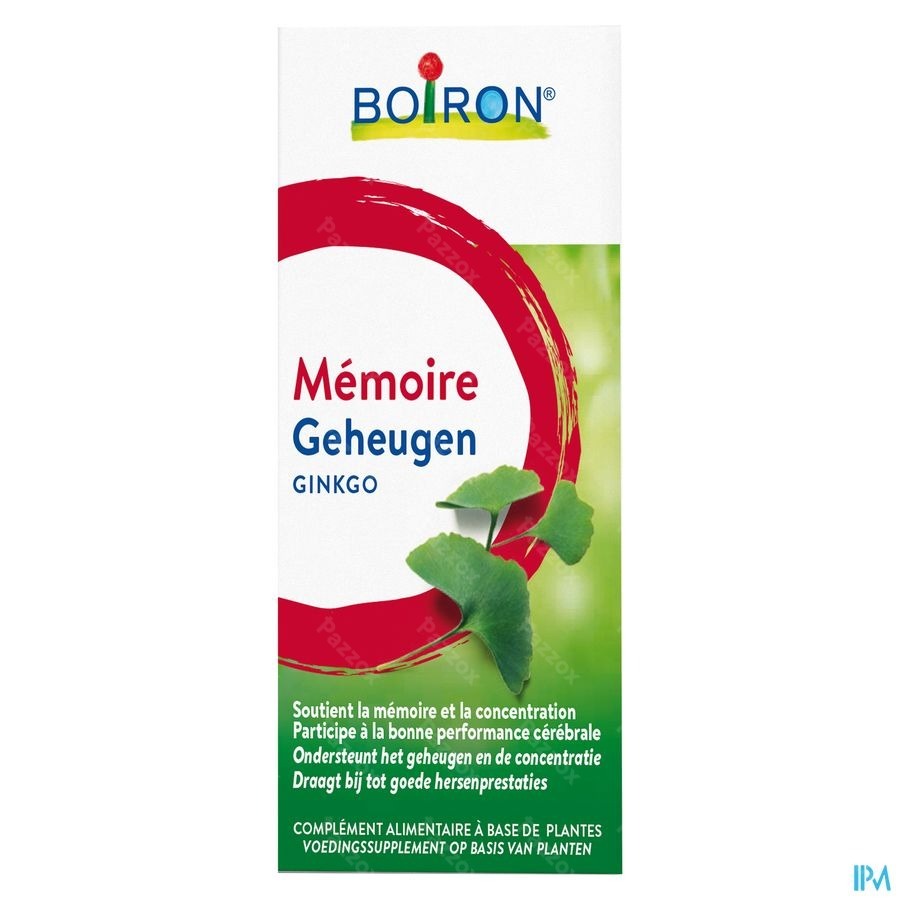 Boiron Ginkgo Voedingssupplement Geheugen 60 ml