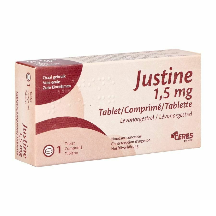 Justine 1,5mg Comp 1