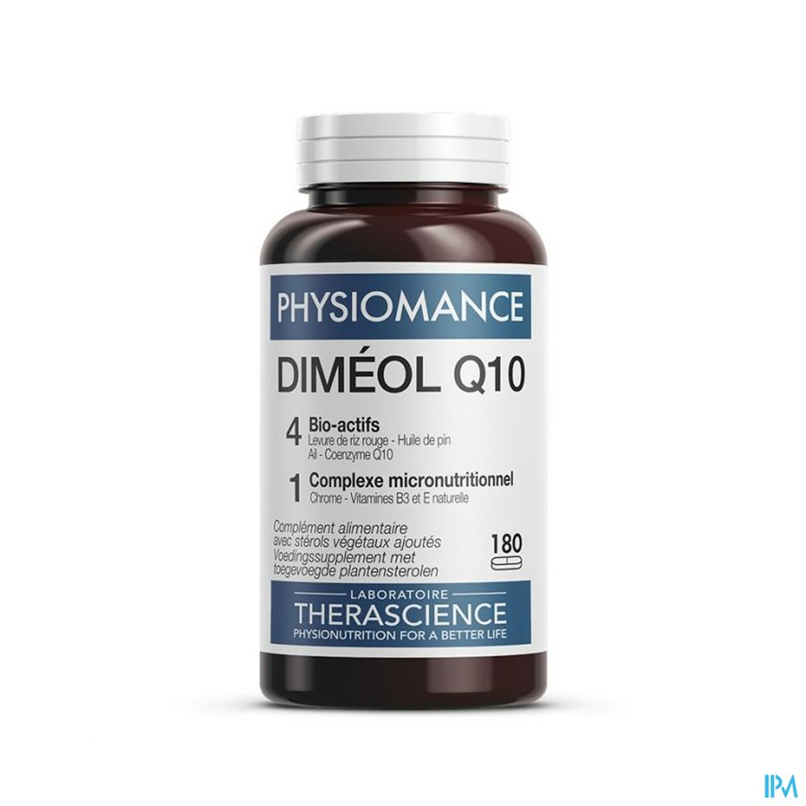 Dimeol Q10 Caps 180 Physiomance Phy416