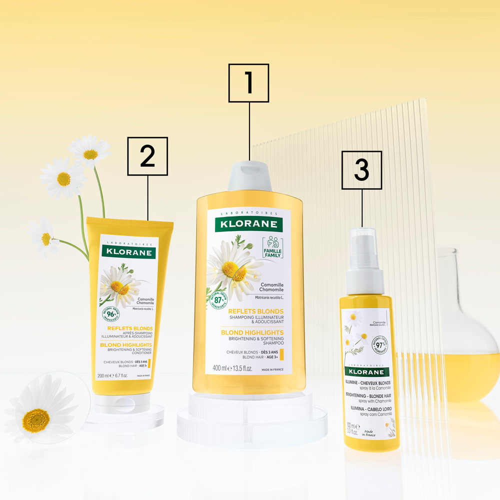 Klorane Kamille Bio Shampoo Blond Haar 400ml