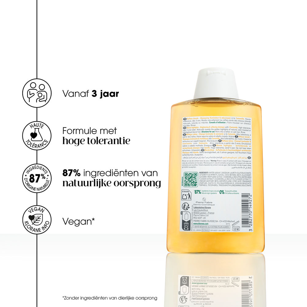 Klorane Kamille Bio Shampoo Blond Haar 200ml