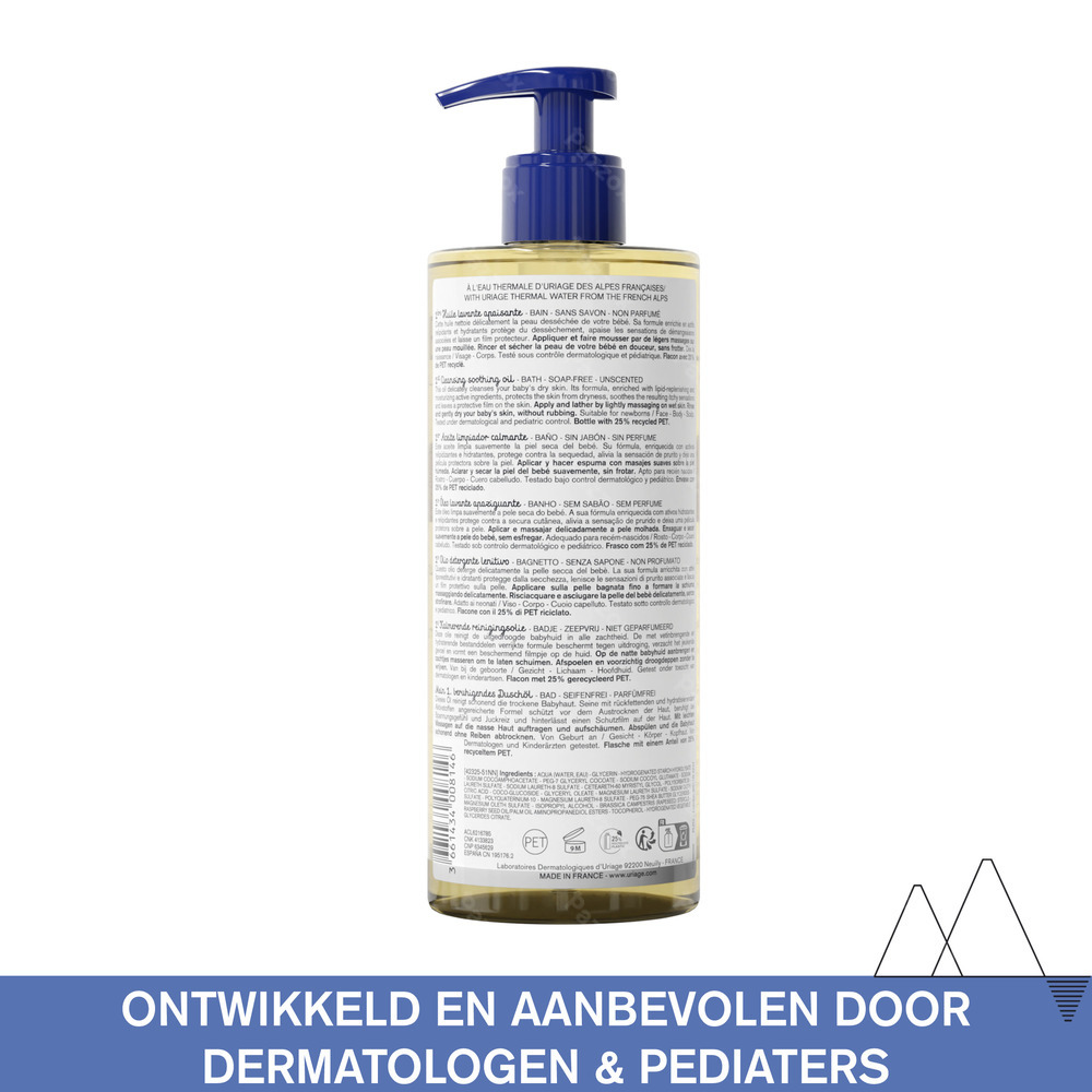 Uriage Bébé Wasolie 500ml