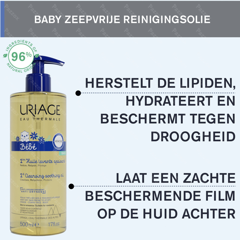 Uriage Bébé Wasolie 500ml