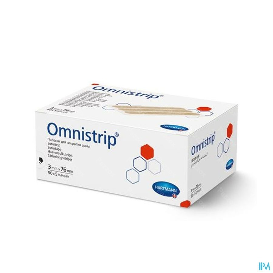Hartmann Omnistrip 3mmx76mm 50x5 P/s