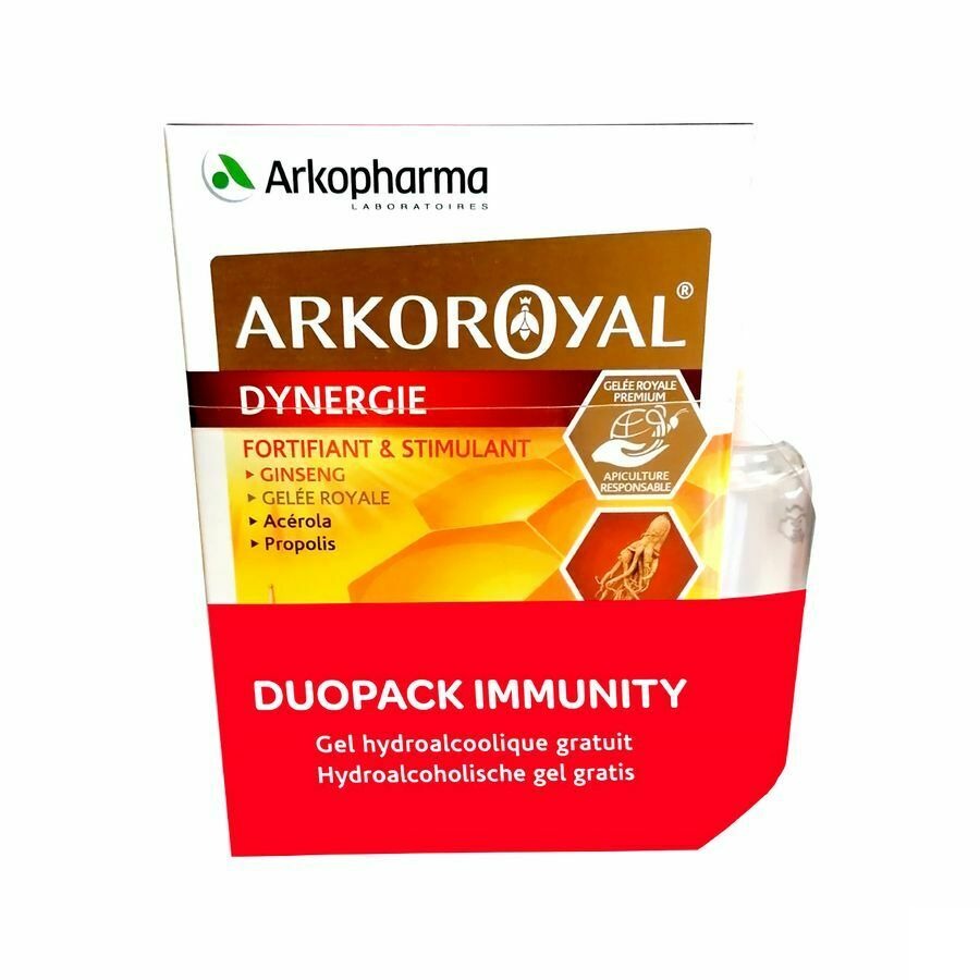 Arkoroyal Dynergie Amp 2x20+gel Hydro. Grat. 110ml