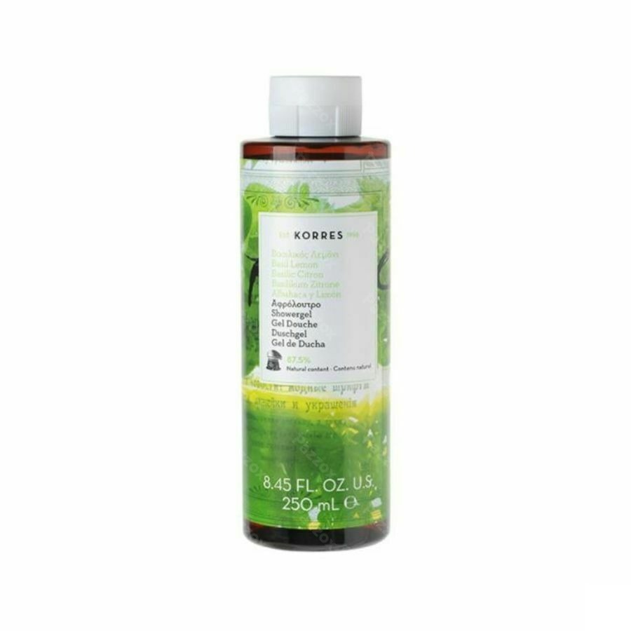 Korres Kb Basil Lemon Showergel Body Cleanser250ml