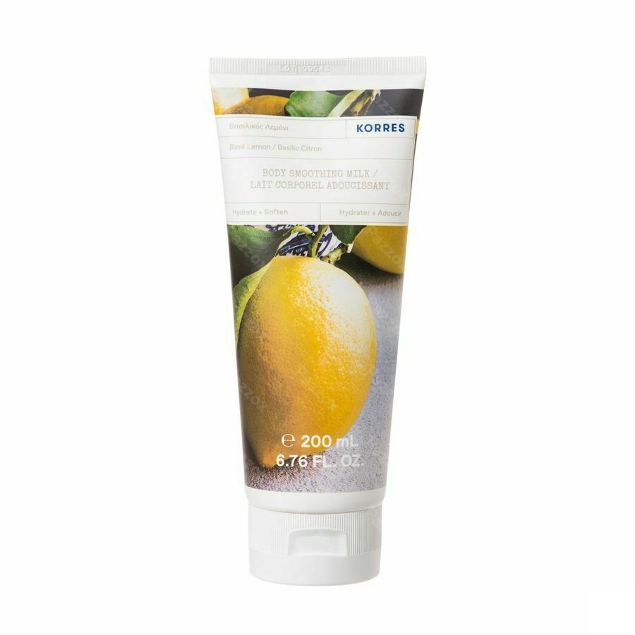Korres Kb Basil Lemon Body Milk 200ml