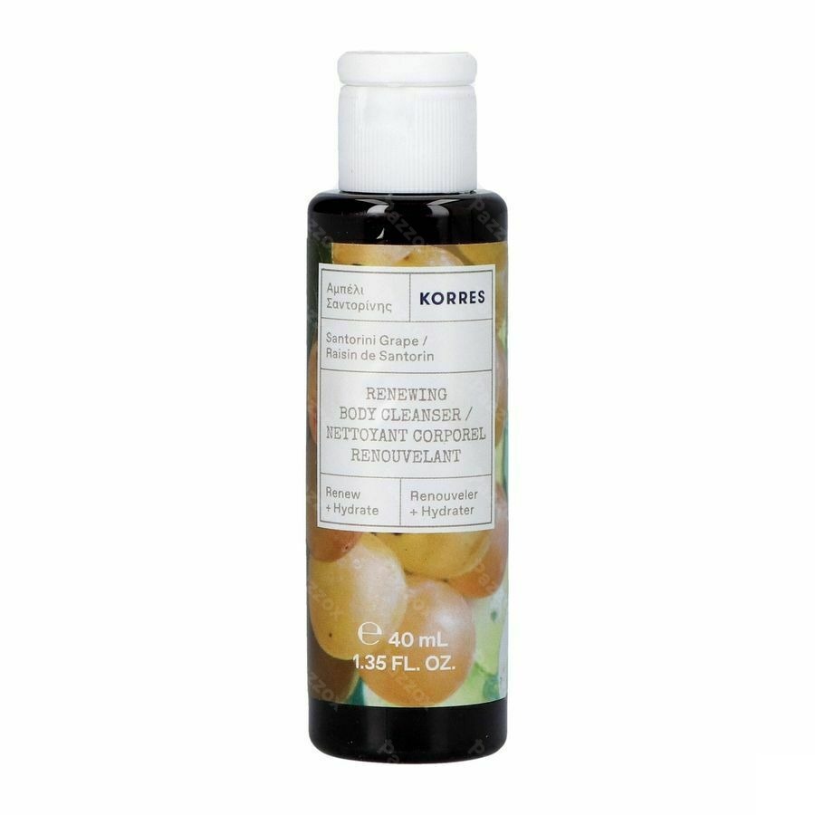 Korres Kb Santorini Grape Body Cleanser 40ml