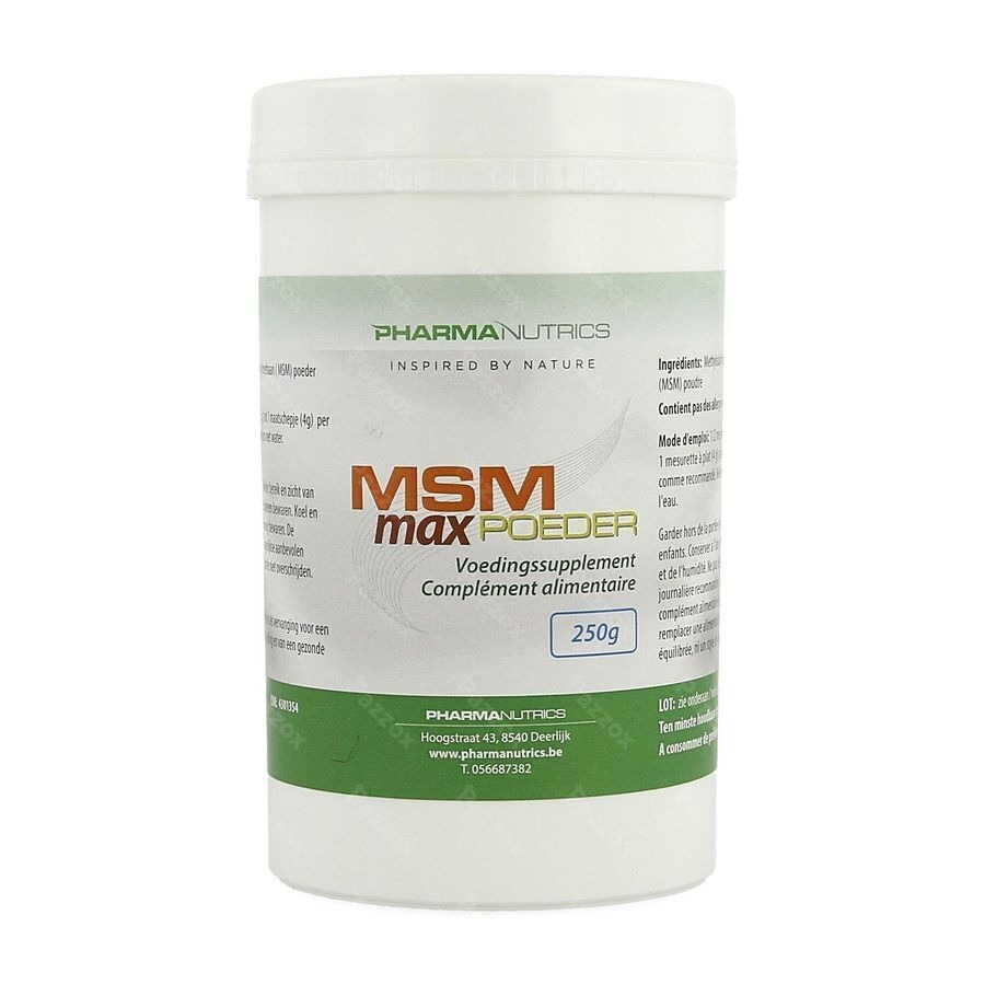 Pharmanutrics MSM Max Poeder 250g