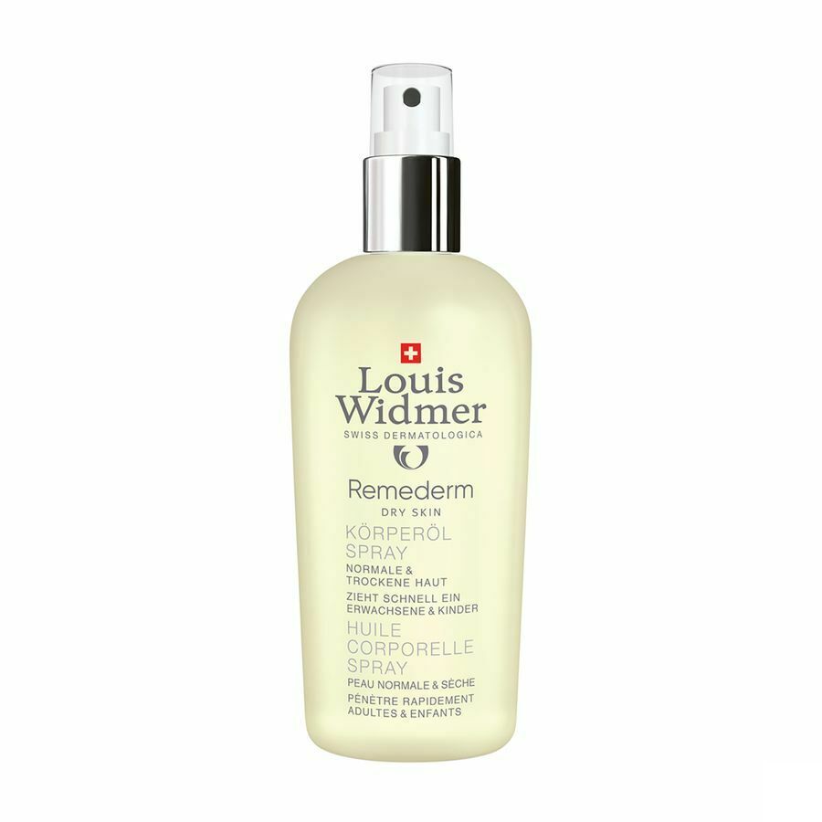 Louis Widmer Remederm Lichaamsolie Spray Geparfumeerd 150ml