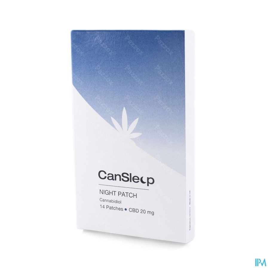 Cansleep CBD 20mg Patch Doos 14