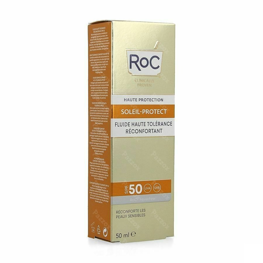 Roc Soleil-Protect Hoge Tolerantie Fluide SPF50 200ml