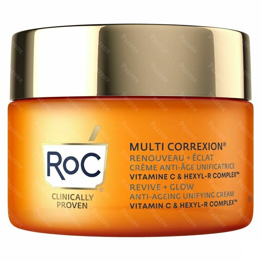 Roc Multi Correx.revive+glow A/age Cr Rich Pot50ml
