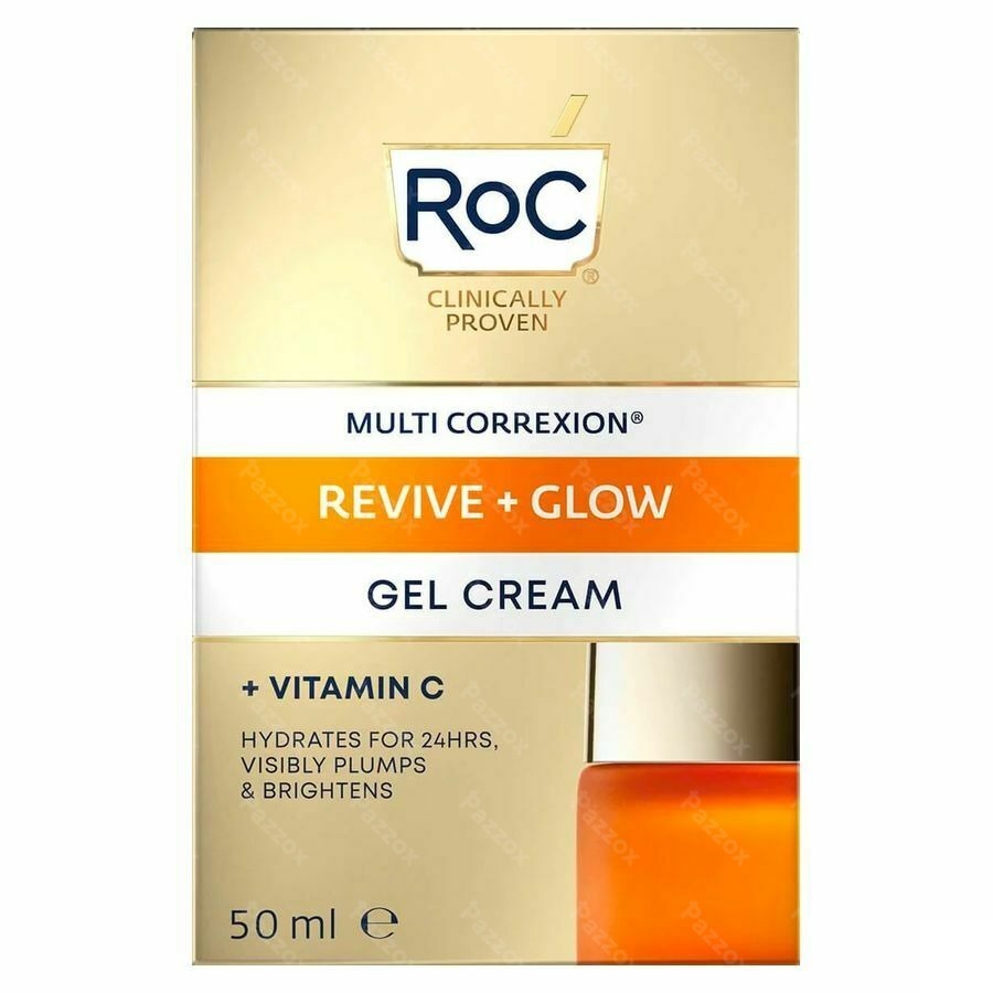 Roc Multi Correx.revive+glow Gel Cream Pot 50ml