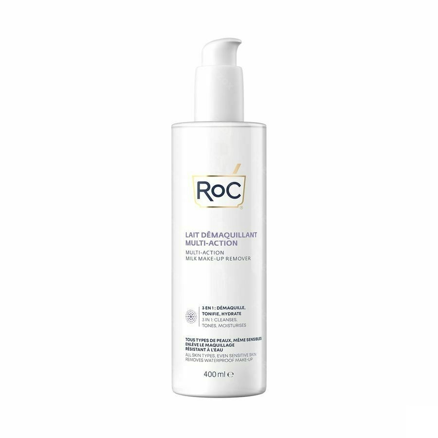 Roc Multi Action Make-up Remover Milk Fl 400ml