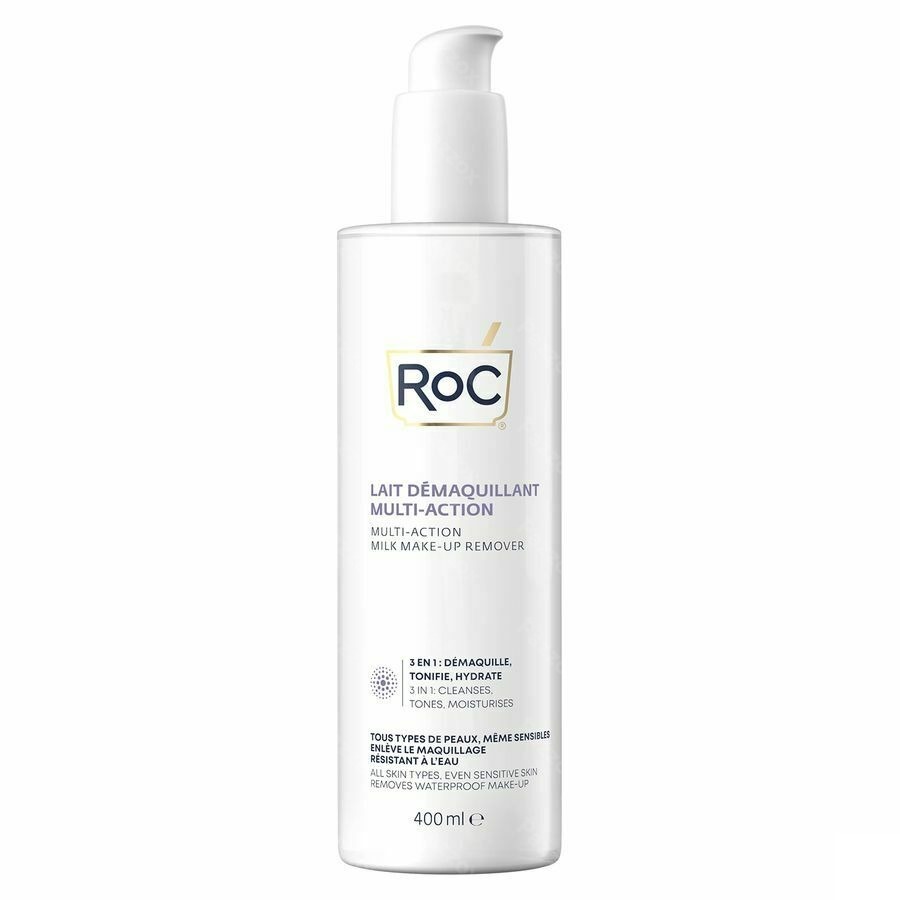 Roc Multi Action Make-up Remover Milk Fl 400ml