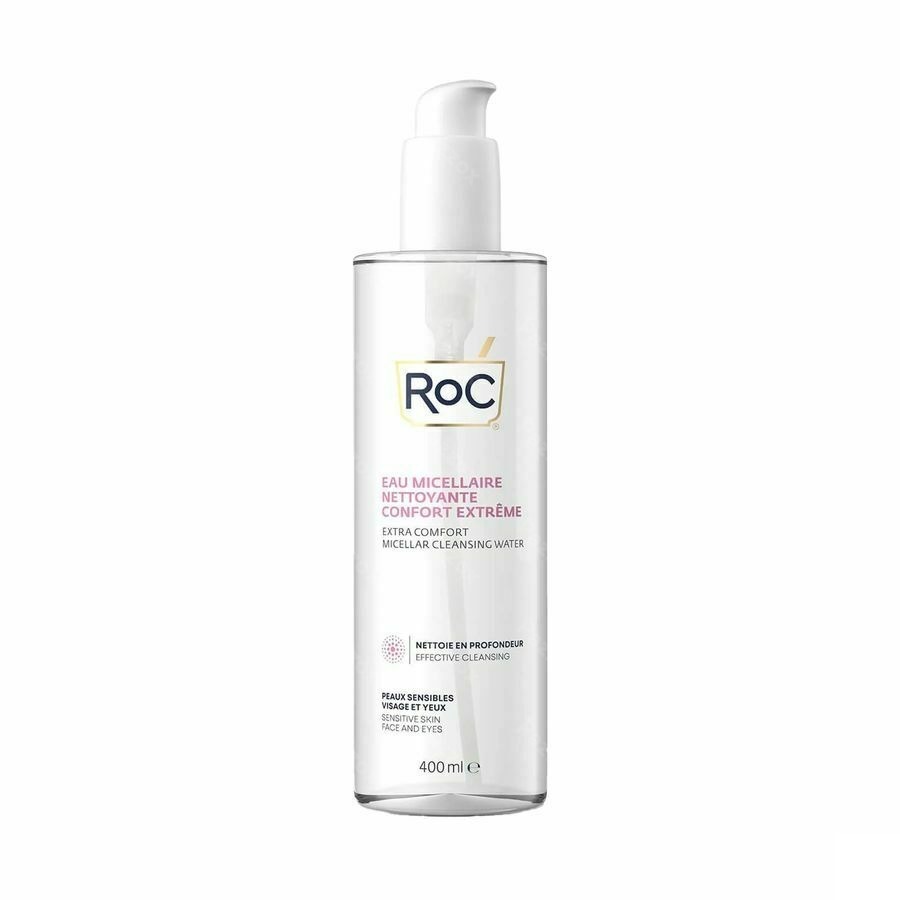 Roc Extra Comfort Micellar Cleans.water Fl 400ml