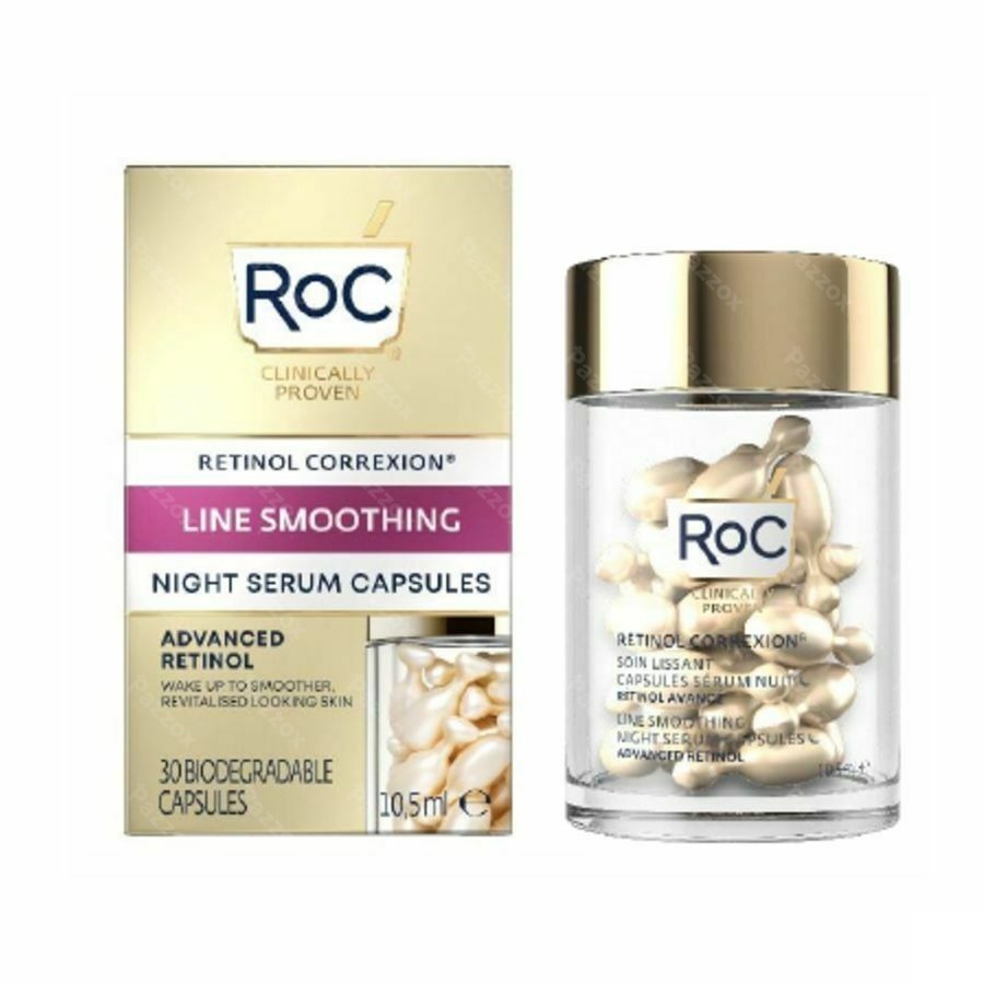 Roc Retinol Correx.line Smooth.night Serum Caps 30