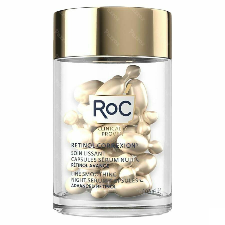 Roc Retinol Correx.line Smooth.night Serum Caps 30
