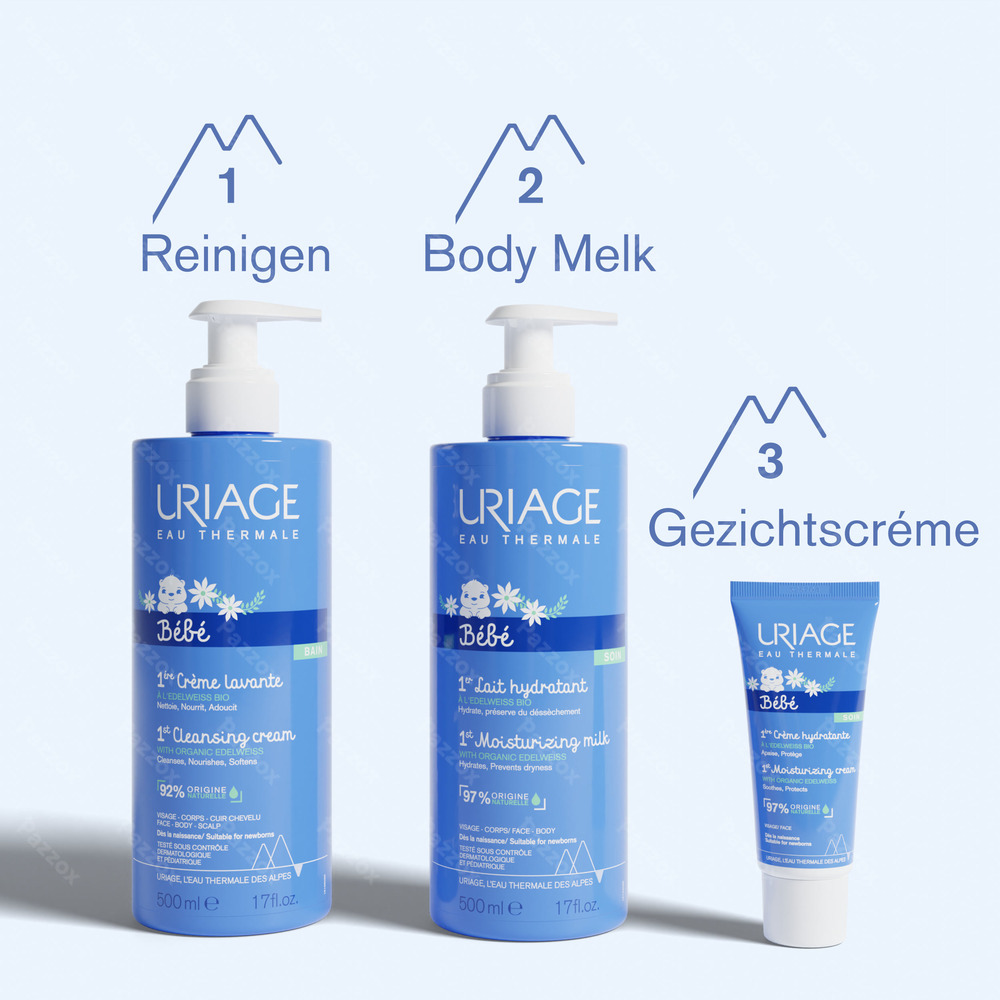 Uriage Bébé Hydraterende Lichaamsmelk 500ml