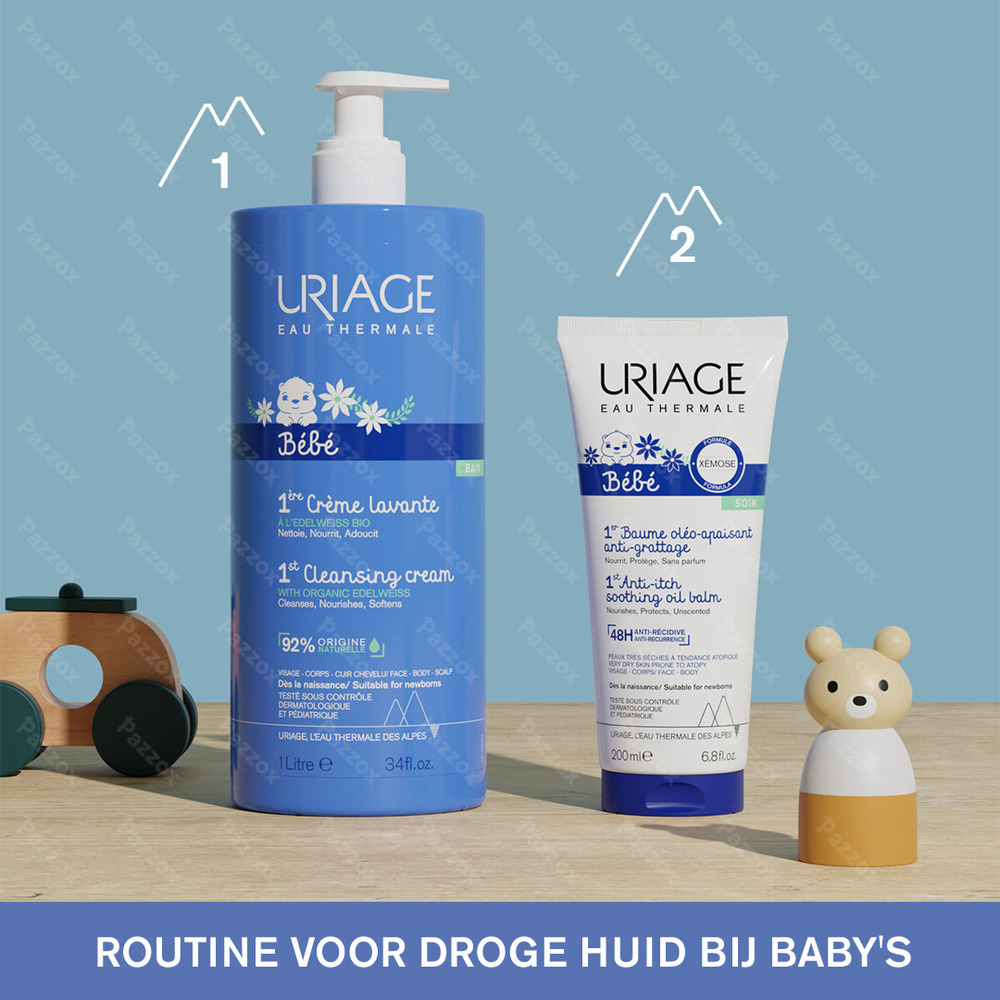 Uriage Bébé Wascrème 1l