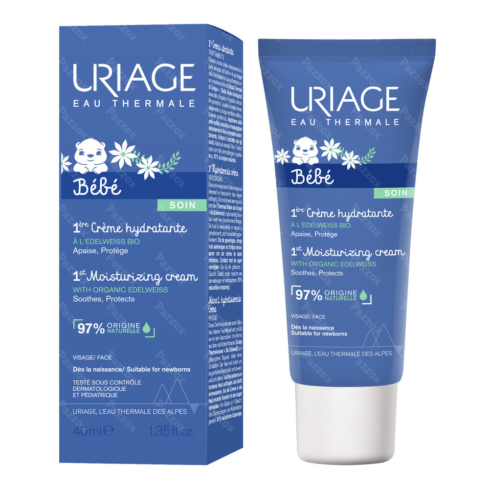 Uriage Bébé Hydraterende Gezichtscrème 40ml