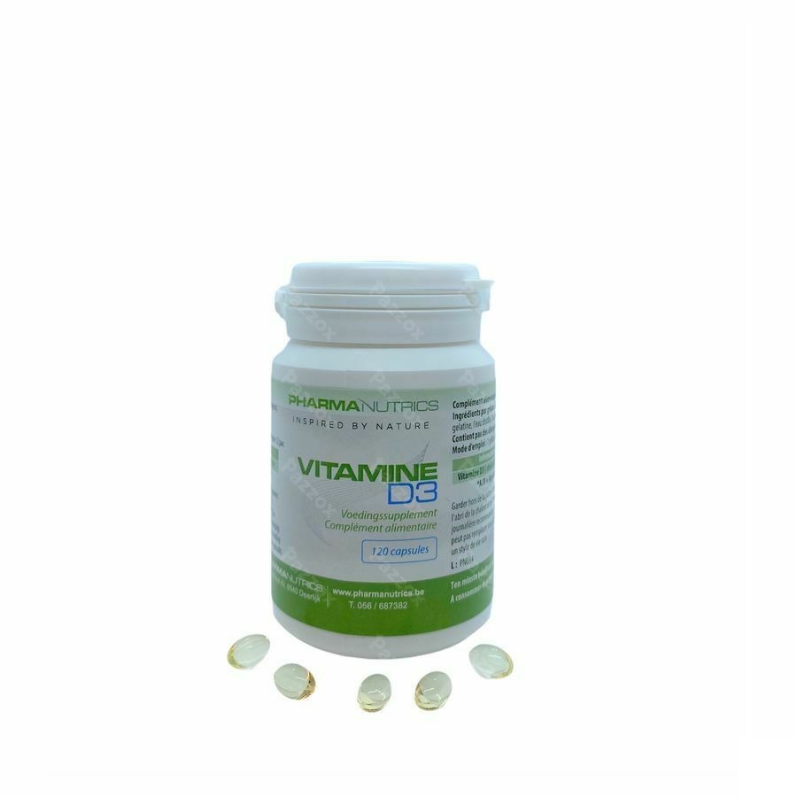 Vit D3 Forte 3000iu Caps 120 Pharmanutrics