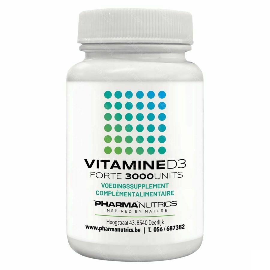 Vit D3 Forte 3000iu Caps 120 Pharmanutrics
