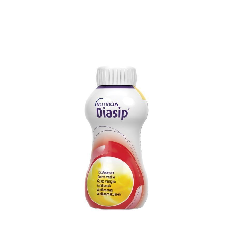 Diasip Vanille Fles 4x200ml Nf