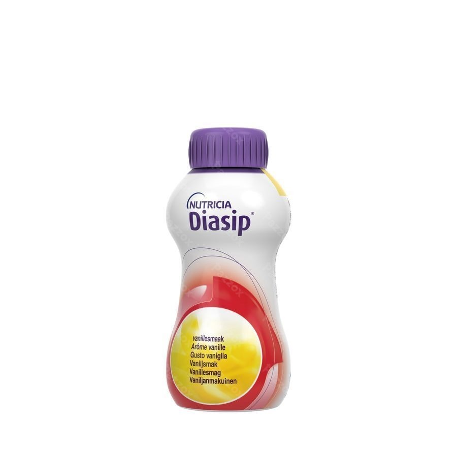 Diasip Vanille Fles 4x200ml Nf