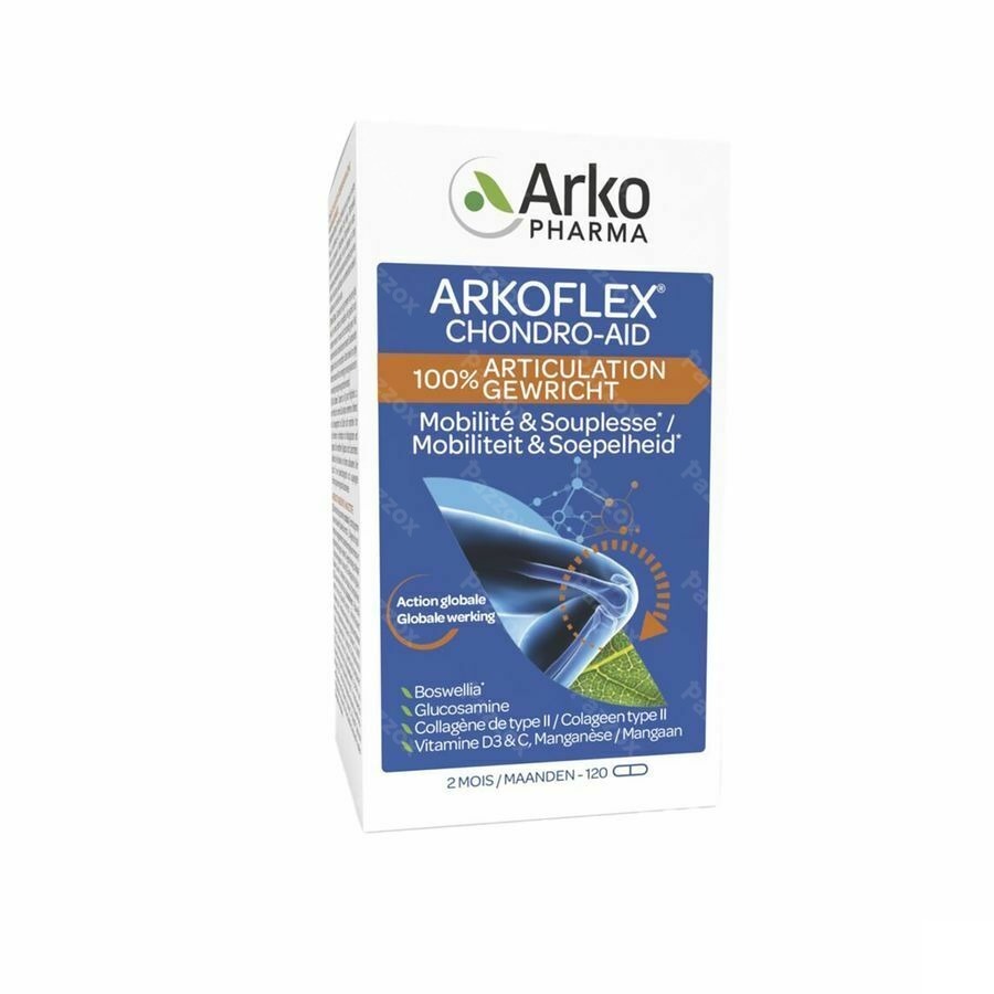 Arkoflex Chondro-aid 100% Gewrichten Caps 120