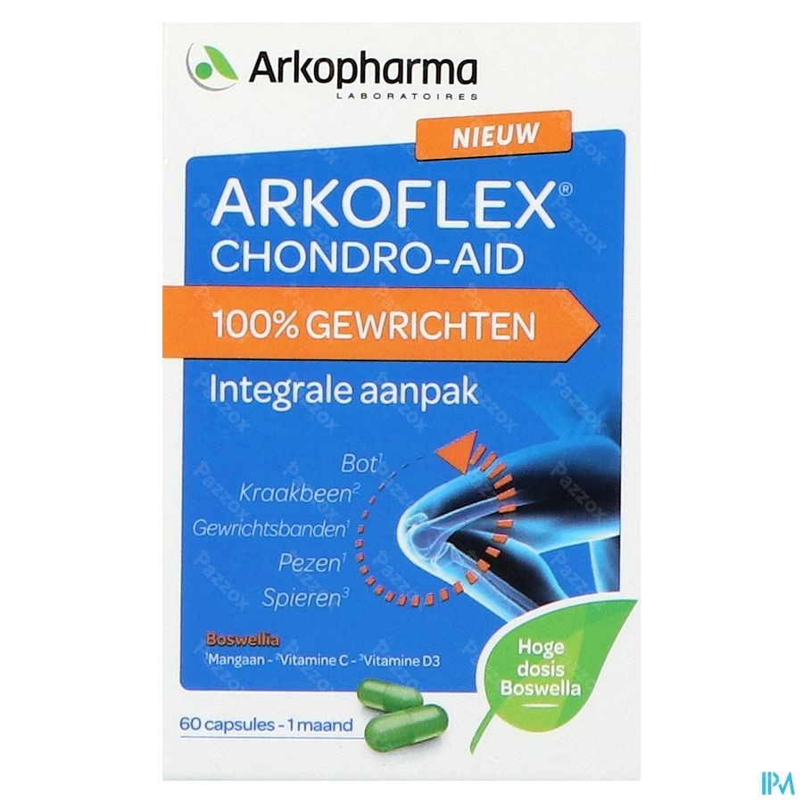 Arkoflex Chondro-aid 100% Gewrichten Caps 60